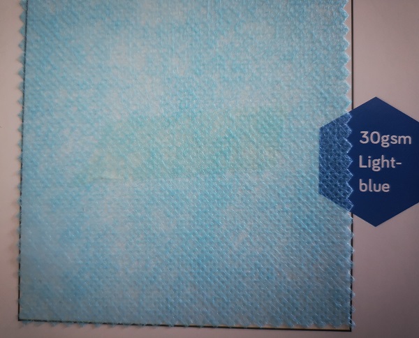 30gsm blue ss spunbond non woven fabric for medical