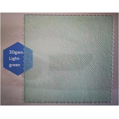 30gsm light green spunbond non woven fabric